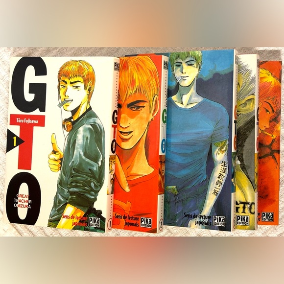 GTO Great Teacher Onizuka Manga French Français Rare Vol 1-5 - Picture 2 of 8